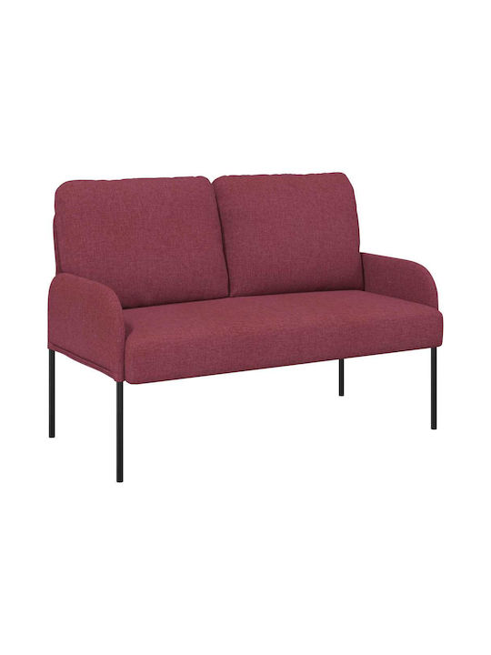 Διθέσιος Καναπές Κόκκινο 115x56x80εκ.