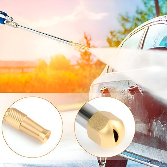 Pistol de spălare cu presiune Mini Water Zoom pentru furtunuri de grădină obișnuite