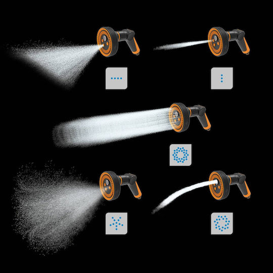 Fiskars Εκτοξευτήρας Νερού 4 Λειτουργιών 1065485