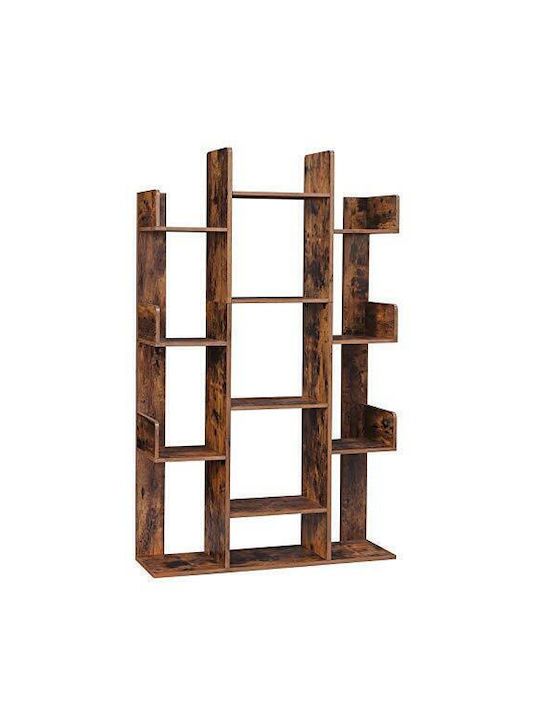 Bibliothek Braun 86x25x140cm