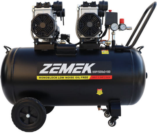 Zemek Compresor de aer cu Putere 3.5hp și Rezervor de aer 150lt