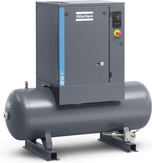 Atlas Copco G7FF Dreiphasig Luftkompressor 145dB mit Leistung 20hp und Lufttank 500Es 8153289908-51626