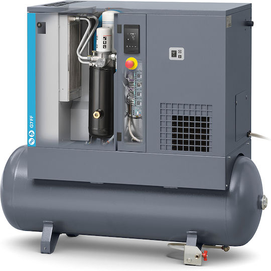 Atlas Copco G7FF Dreiphasig Luftkompressor 145dB mit Leistung 20hp und Lufttank 500Es 8153289908-51626