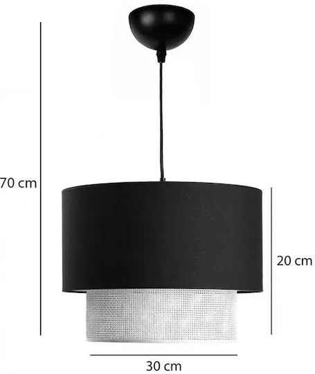 Pakketo Fersa Pendant Ceiling Light 30x30x20cm Pakketo Fersa Pendant Ceiling Light 30x30x20cm