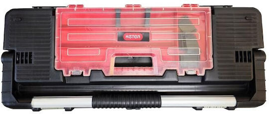 Keter Pro Series Hand Tool Case Plastic Dimensions: W66xD26.6xH28.7cm