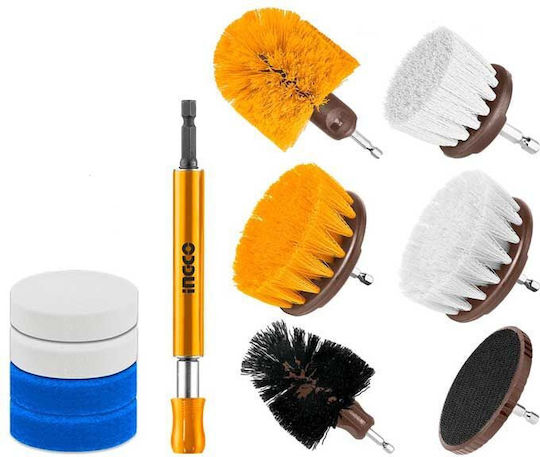 Ingco Wcb1101 Brush Drill Set of 11pcs