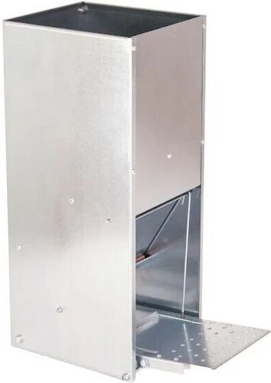 Tycoon Automatic Metal Feeder for Chickens and Poultry with Capacity 15lt