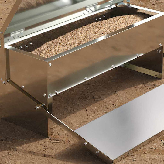 vidaXL Huhn Futtermittel mit Kapazität 2.07kg 48.5x39.5x19cm.