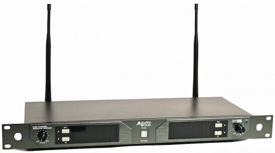 Audio Club X402 Wireless Handheld Microphone Set for Vocals