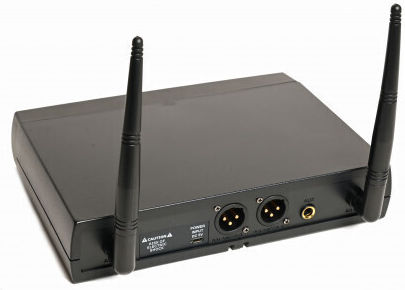 Audio Club X202 Wireless Handheld Microphone Set for Vocals