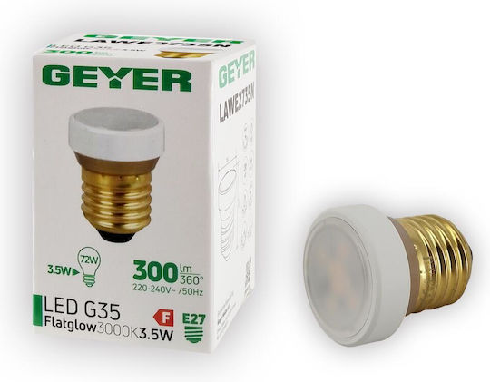 Geyer LED Bulb 3.5W for E27 Warm White 300lm