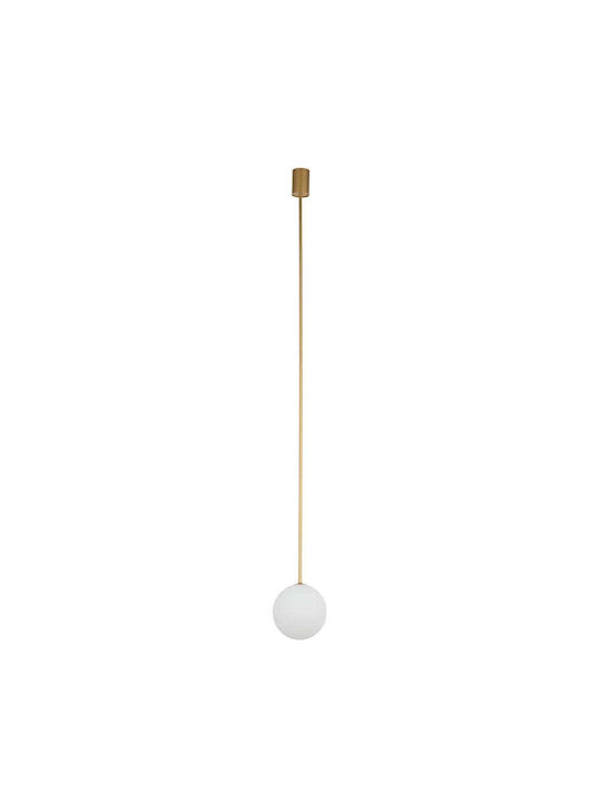 Nowodvorski Kier L Pendant Light Gold Ball with Socket G9 16x140cm