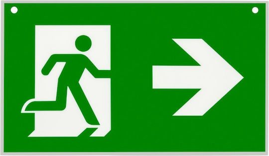 Geyer Σήμανση Led Φωτιστικό Ασφαλείας Le-212 Ps Exit Board