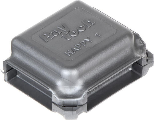 RayTech Surface Mounted Electrical Box Watertight IP68 in Gray Color 2pcs