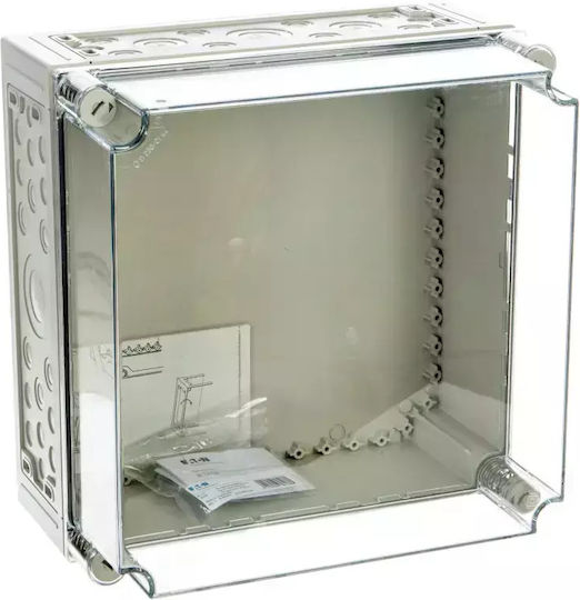 Eaton Surface Mounted Electrical Box Watertight IP65 Transparent