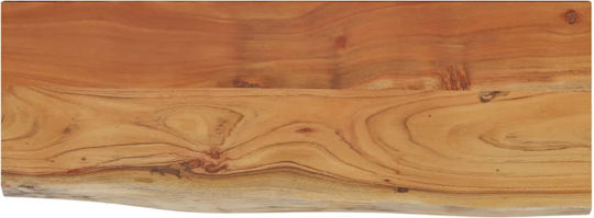 Ράφι Live Edge 70x30x2.5εκ. Καφέ Ράφι Live Edge 70x30x2.5εκ. Καφέ