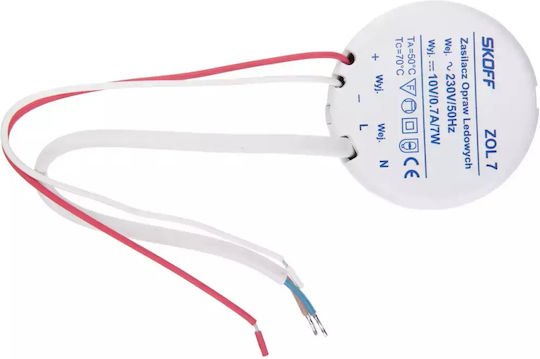 Skoff LED Захранване IP44 Мощност 7W с Изходно Напрежение 10V