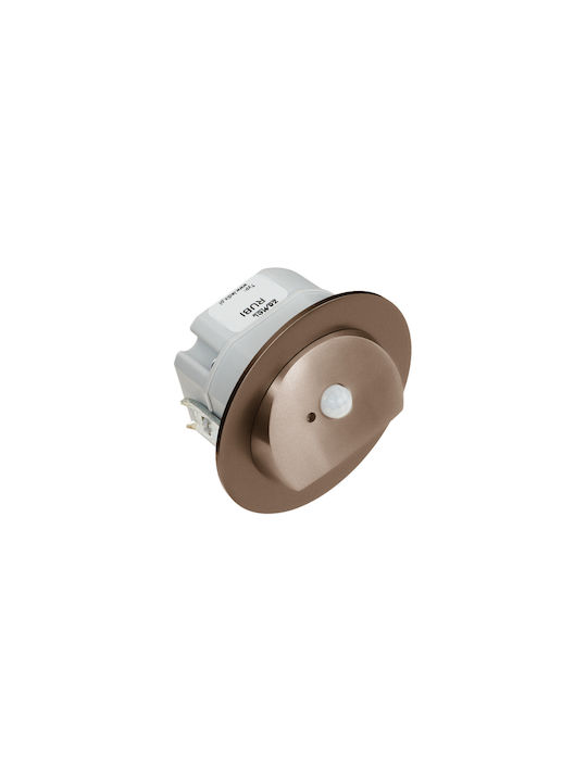 Zamel Einbau Spot mit integriertem LED und Warmweißes Licht Weiß 1Stück