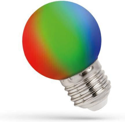 Spectrum Bec LED 1W pentru Soclu E27 RGB
