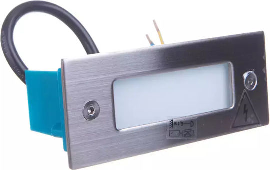 Kanlux Wandmontierte Außen-Deckenleuchte LED IP54 0.6W mit Natürliches Weiß Licht