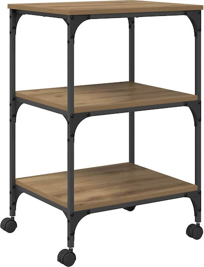 vidaXL Printer Stand with Casters