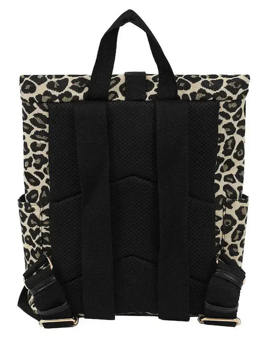 Stoff Damen Handtaschen und Damentaschen Beigen Rucksack