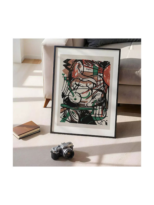 Poster Franz Marc Birth Horses Art126 50cm X 70cm