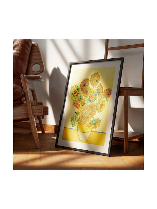 Poster Van Gogh Sunflowers Art116 50cm X 70cm
