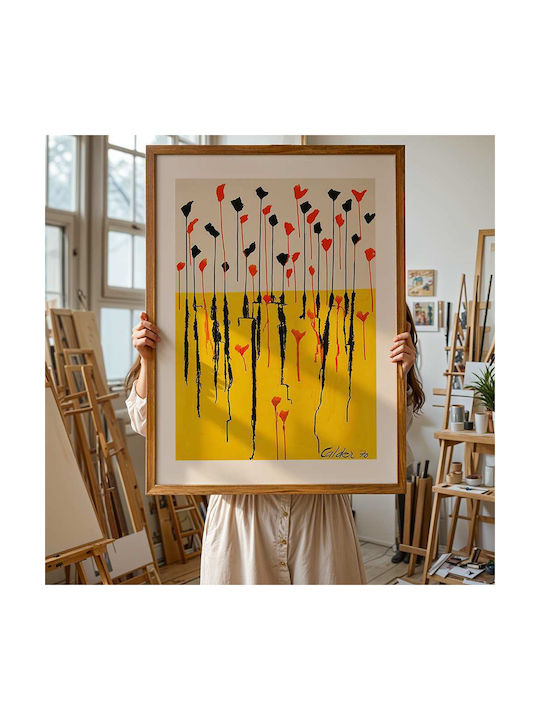 Poster Calder Drops Art120 50cm x 70cm