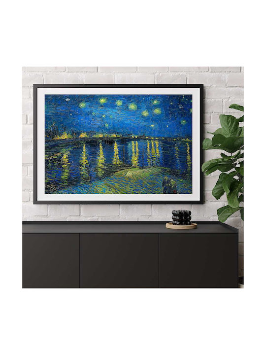 Poster Van Gogh Starry Night Over Rhone Art106 50cm X 70cm