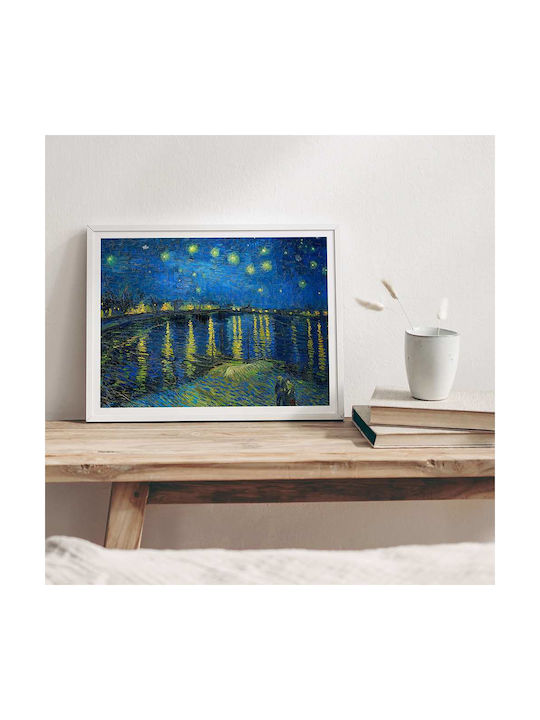 Poster Van Gogh Starry Night Over Rhone Art106 50cm X 70cm