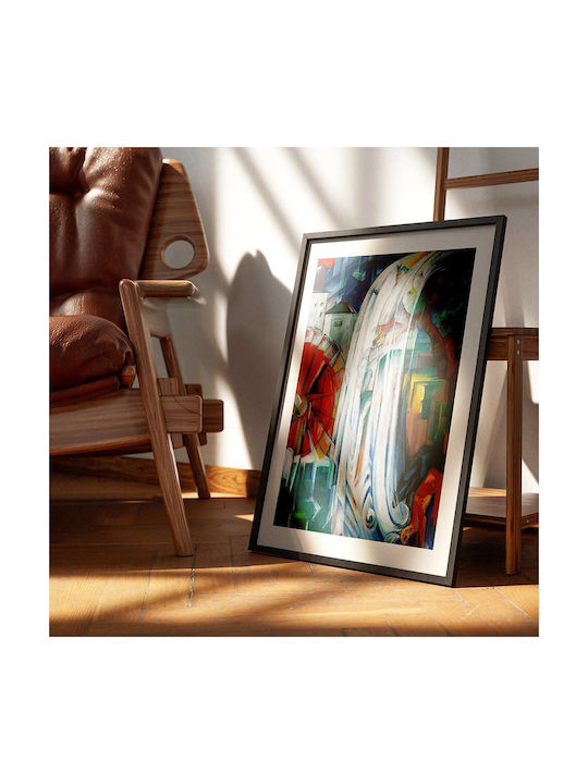 Poster Franz Marc Verhexte Mühle Kunst127 50cm x 70cm