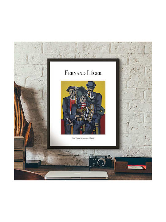 Poster Fernand Leger Three Musicians Art131 50cm X 70cm