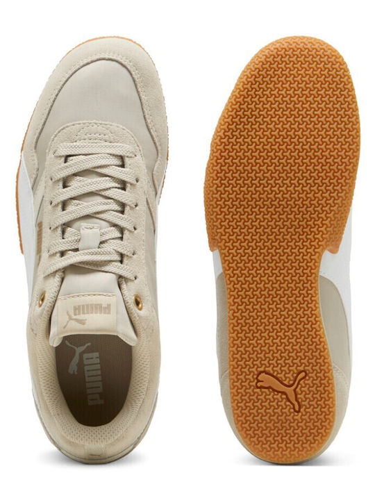 Nylon Γυναικεία Sneakers Μπεζ