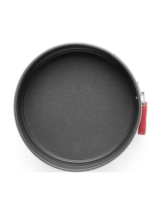 Lekue Backformen und Tabletts für Torte Rund Keramik mit Abnehmbarer Boden 20x20cm