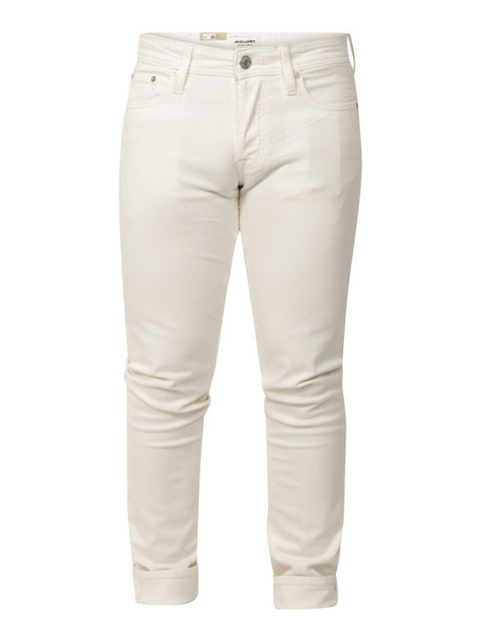 Glenn Men's Jeans Pants Ecru