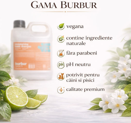 Burbur Șampon Hidratant Pentru Câini și Pisici 5L