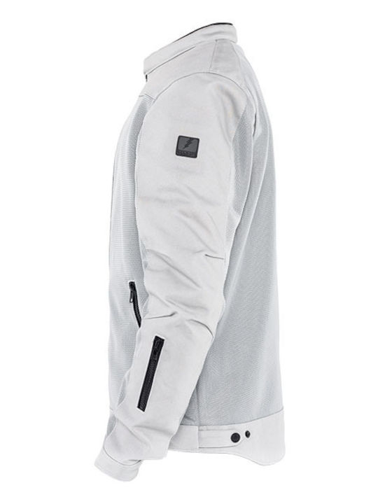 John Doe Aero Mesh Summer Men's Riding Jacket Artic White