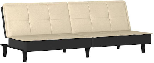 Dreisitzer Sofa Bett Crem