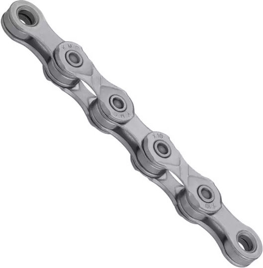 KMC Chain Αλυσίδα Ποδηλάτου 10 Ταχυτήτων 114L Ασημί