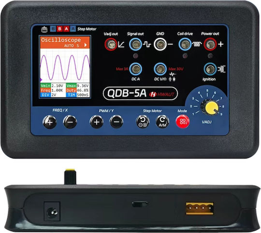 Tester Actuator Bobină de Aprindere Auto Qdb-5a Osciloscop Multimetru Digital Generator de Semnal Pwm Driver Motor Pas cu Pas