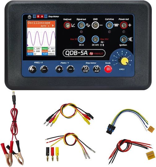 Tester Actuator Bobină de Aprindere Auto Qdb-5a Osciloscop Multimetru Digital Generator de Semnal Pwm Driver Motor Pas cu Pas