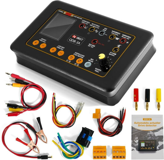 Tester Actuator Auto Qdb-3a – Simulator Driver Pwm 12v/24v Ecran Color 1.8" Măsurare Tensiune Rezistență Test Bobină Injector Motor Pas cu Pas