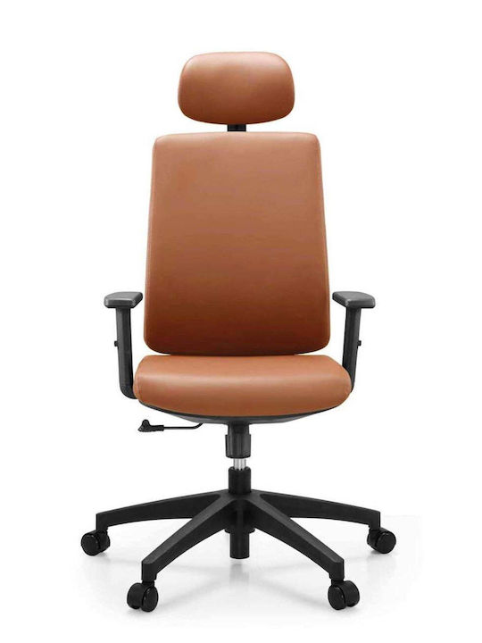 Executive Chair with Arms Camel