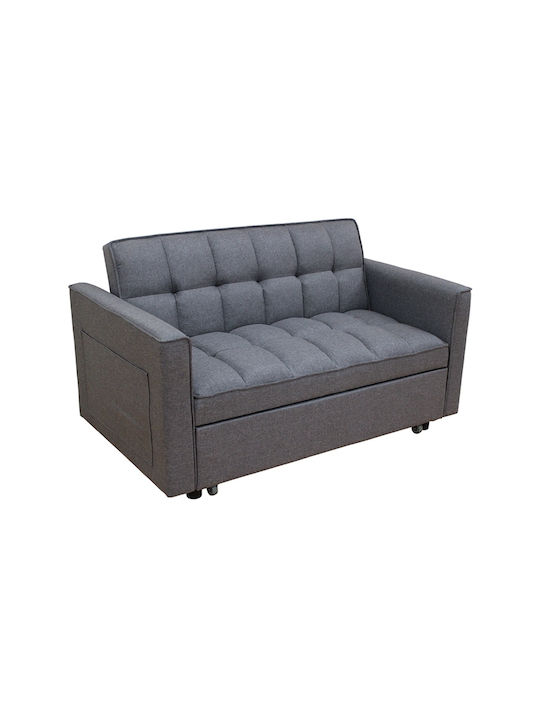 Wind Διθέσιος Καναπές Κρεβάτι Grey 140x85x82εκ.
