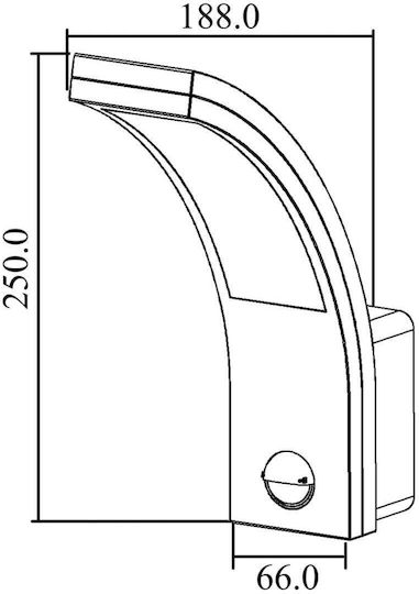 Maclean Energy Wall-Mounted Outdoor Light LED Maclean Energy Wall-Mounted Outdoor Light LED