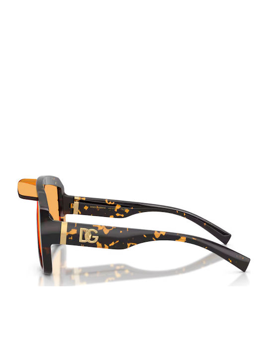 Dolce & Gabbana Γυαλιά Ηλίου Κίτρινα με Σκελετό