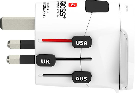 Skross Αντάπτορας Πρίζας από Universal σε Universal