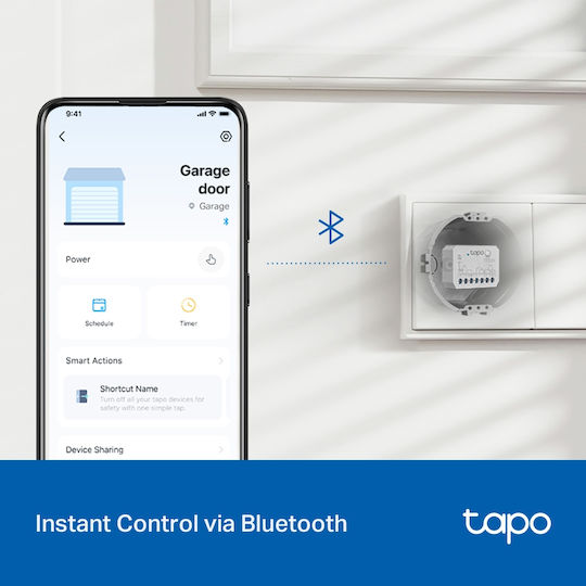 TP-LINK Tapo S110E Интелигентен Превключвател Wi-Fi и Bluetooth 10A
