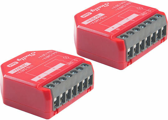 Shelly 1pm Gen3 Intelligenter Schalter Wi-Fi & Bluetooth 16A 2 Stück